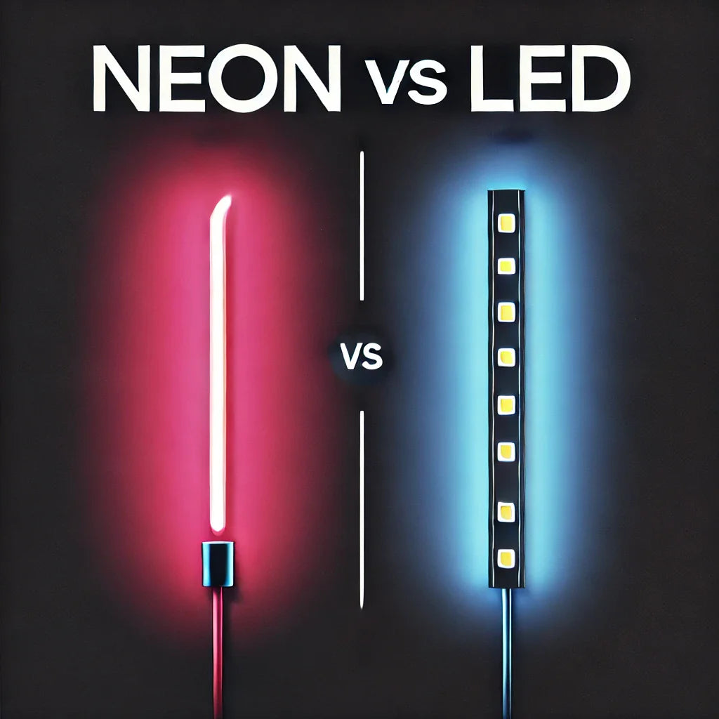 Neon vs Led: Qual è la migliore scelta di illuminazione?